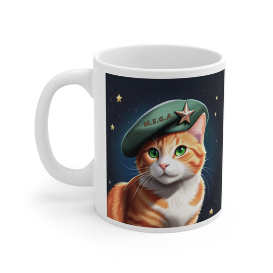 M E G A  cosmic cat mug