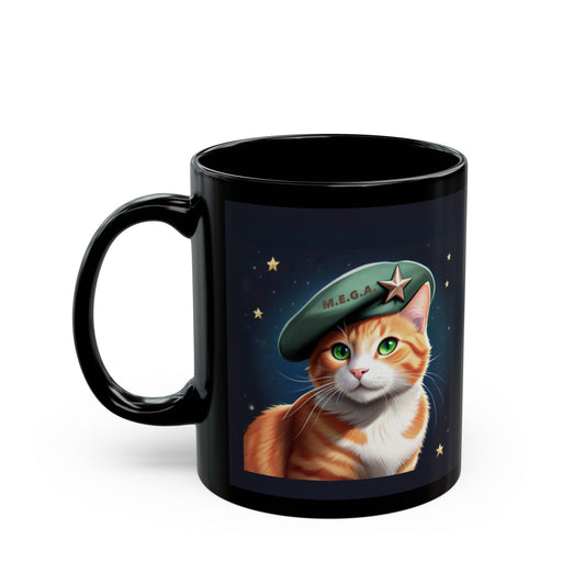 M E G A cosmic cat mug